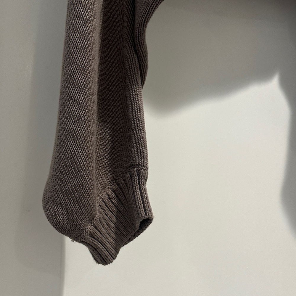 Aritzia TNA Women's Taupe Sweater Cardigan - Picture 4 of 5